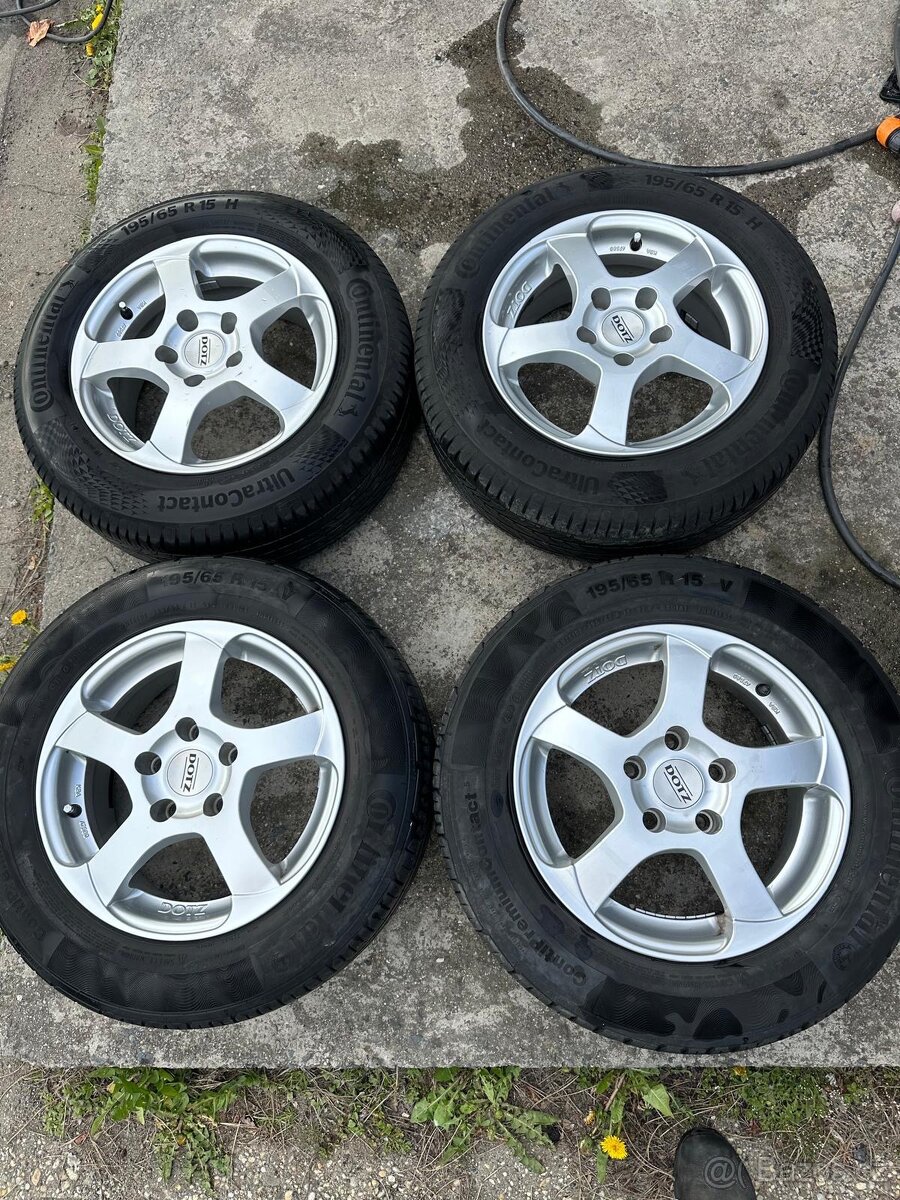 Volkswagen Škoda alu kola R15