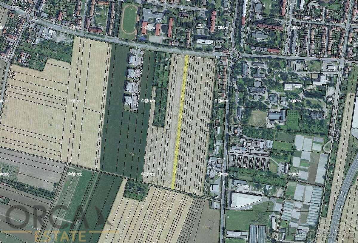 Prodej podílu 1801 m2 na zastavitelném pozemku v k.ú. Prostě