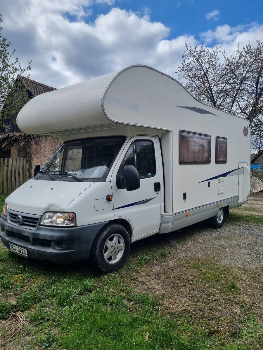 Obytny automobil fiat ducato