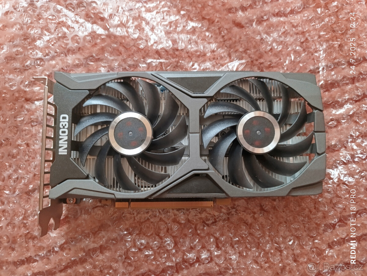 INNO3D GTX1660 SUPER 6GB - VELMI DOBRÝ STAV