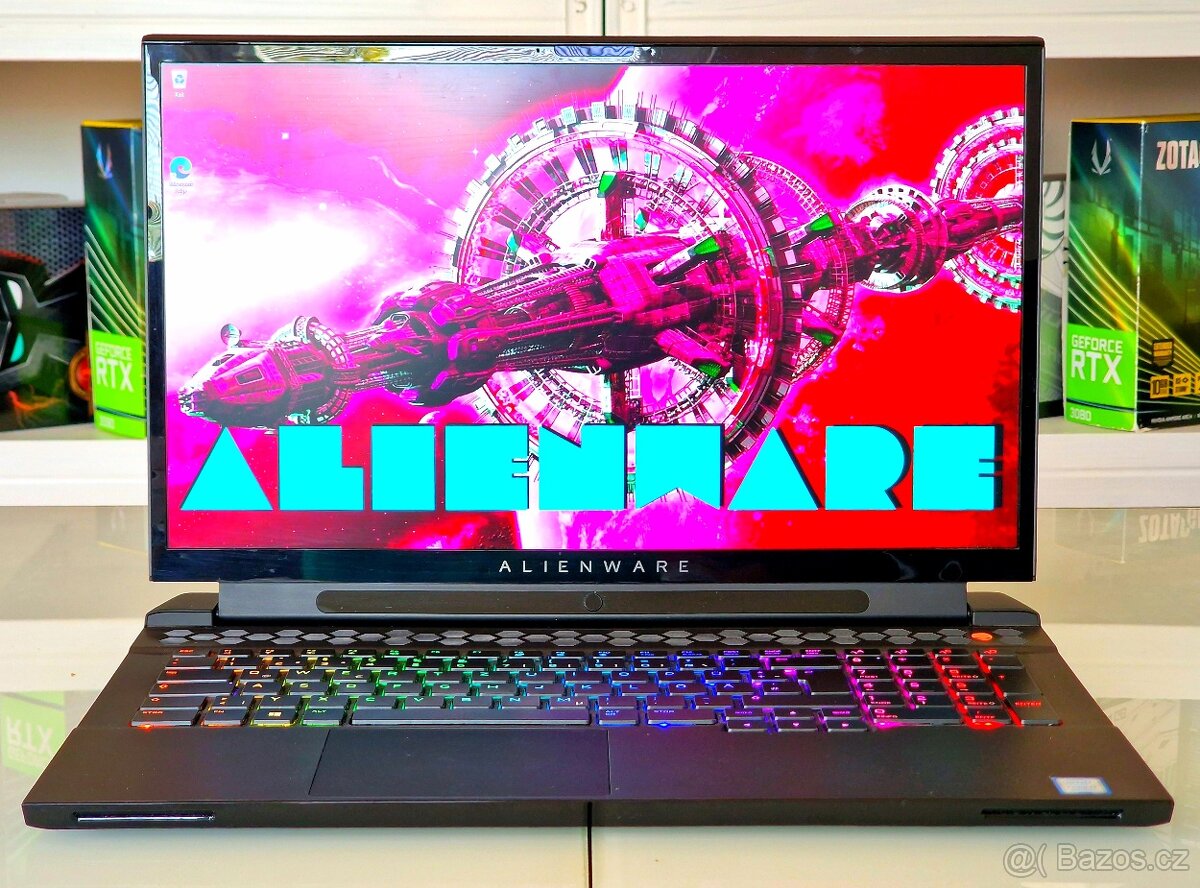 Herní notebook DELL ALIENWARE M17 RTX 2070 | ZÁRUKA
