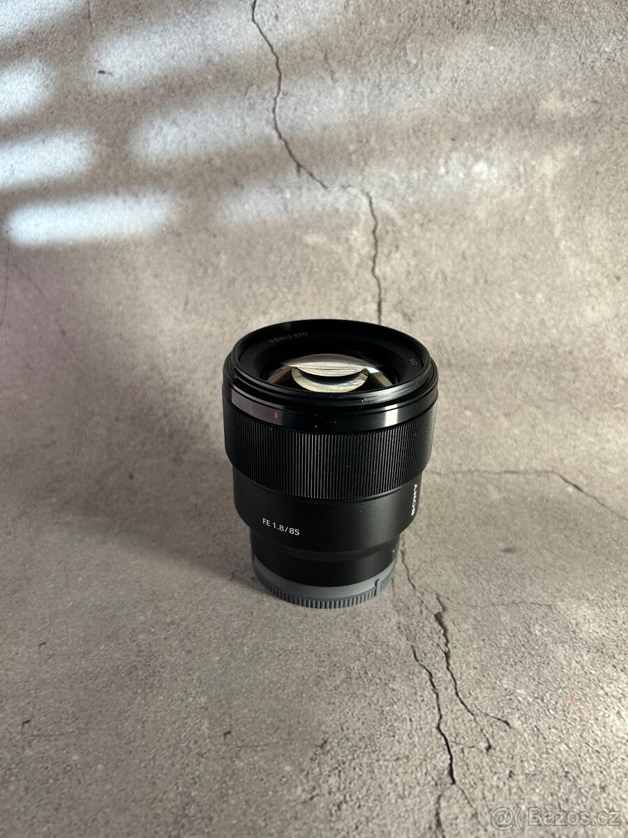 Sony 85mm f1.8 - Záruka