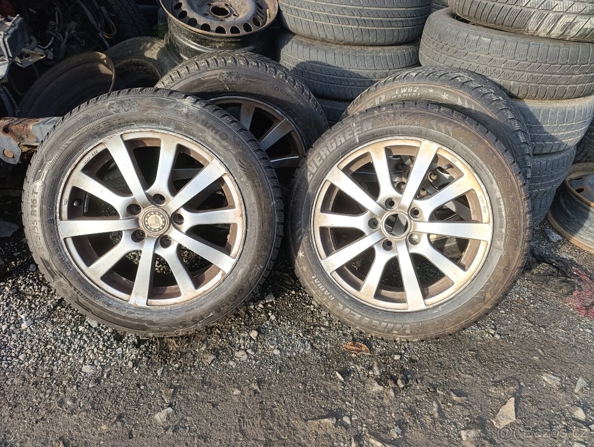 16" zimni alu Platin 205/55 R16 5x112