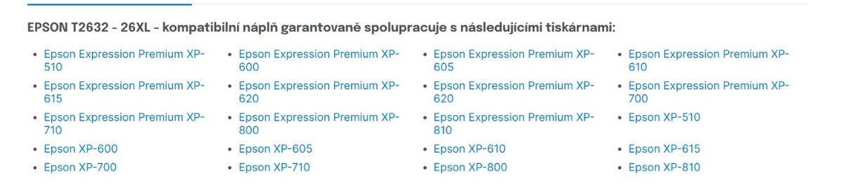 cartidge Epson