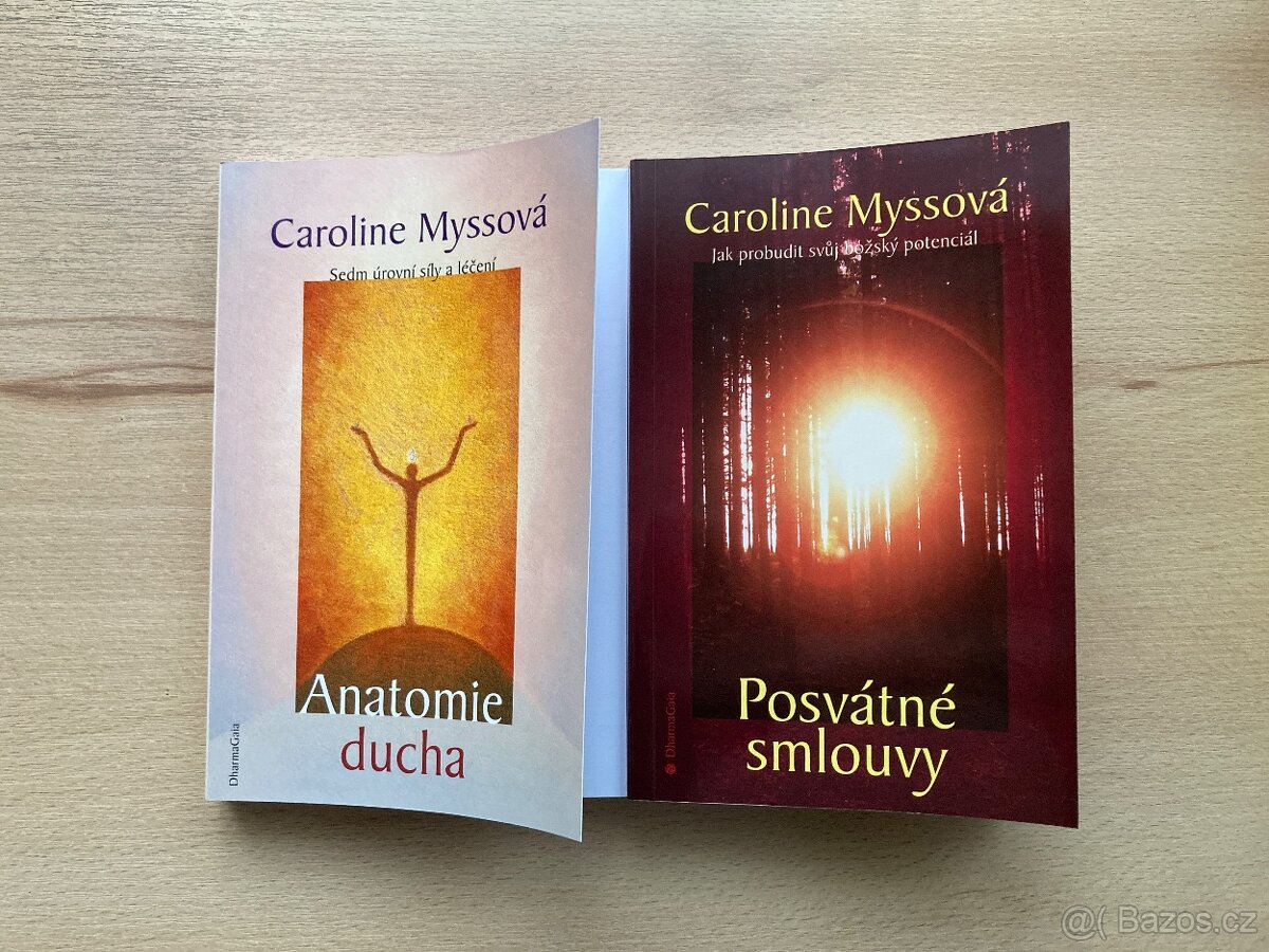 Caroline Myssová - Anatomie ducha & Posvátné smlouvy (set)
