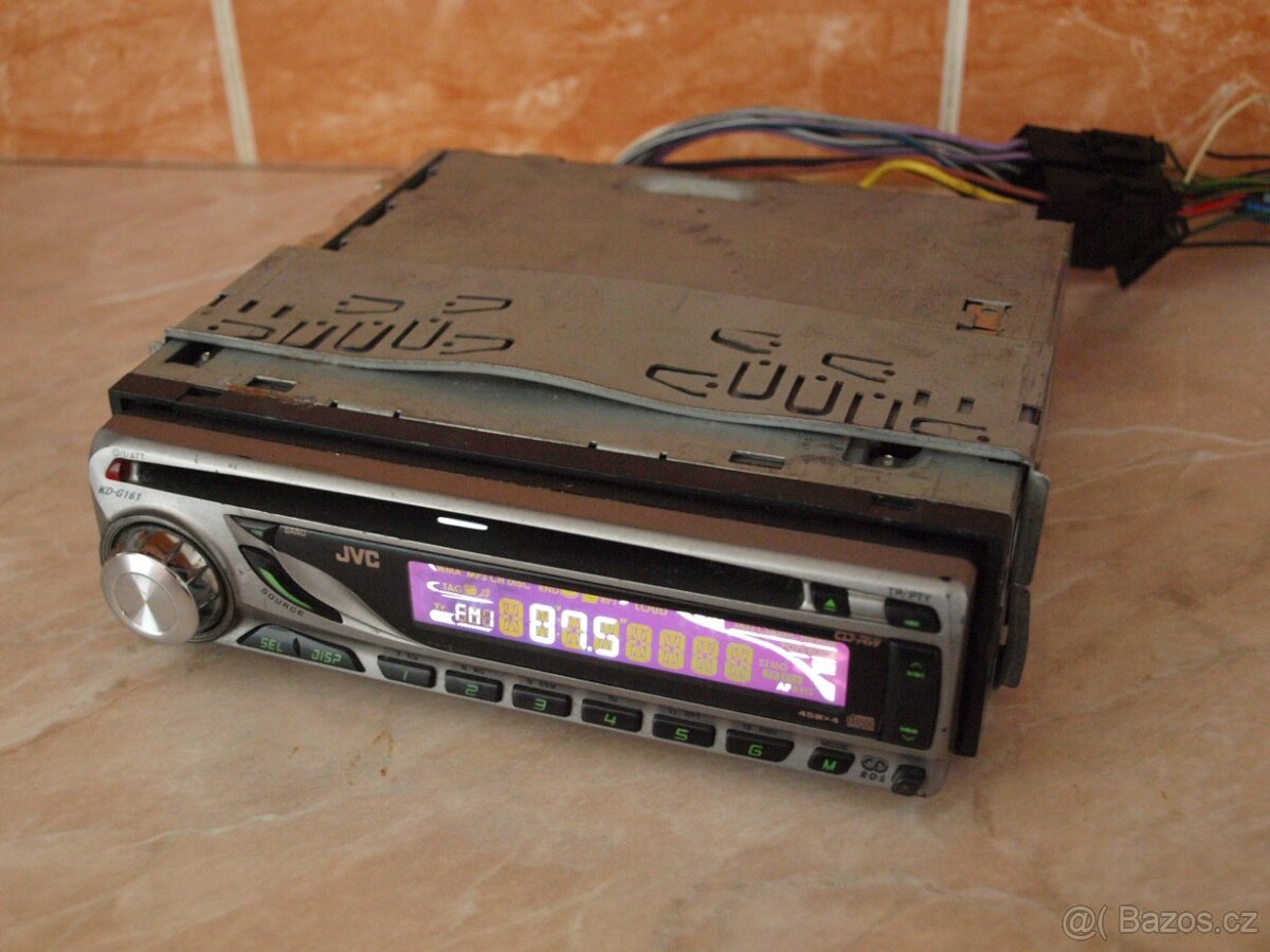 AUTORÁDIO JVC KD-G161 (AM/FM, CD)
