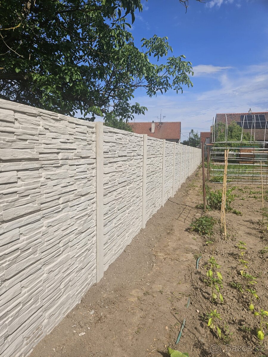 Betonový plot Beves 28m