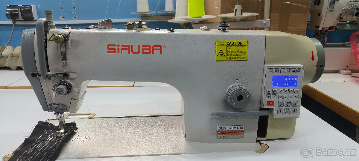 Průmyslový automatický šicí stroj Siruba DL7200C-BM1-16Q