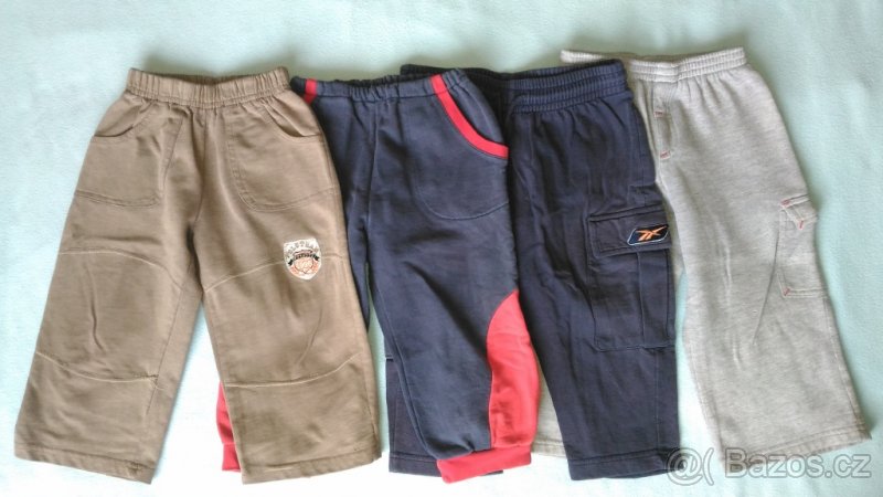 TP05-92 Tepláky 4 ks - vel.92-98 SLEVA