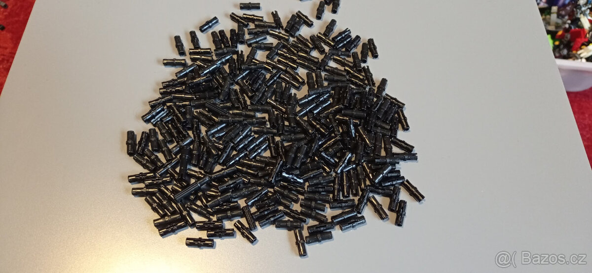 Lego technic spojovací dílky - černé