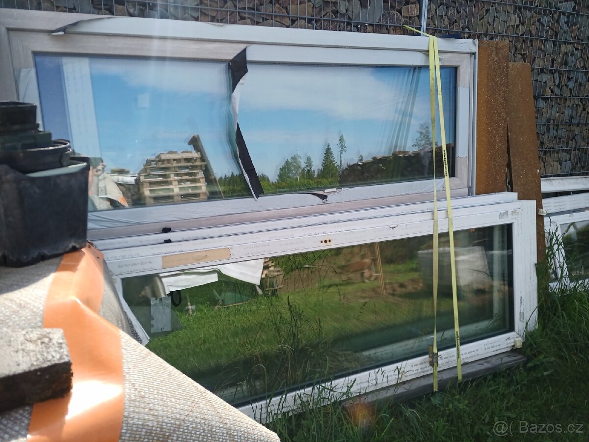 Plastové balkonové dveře