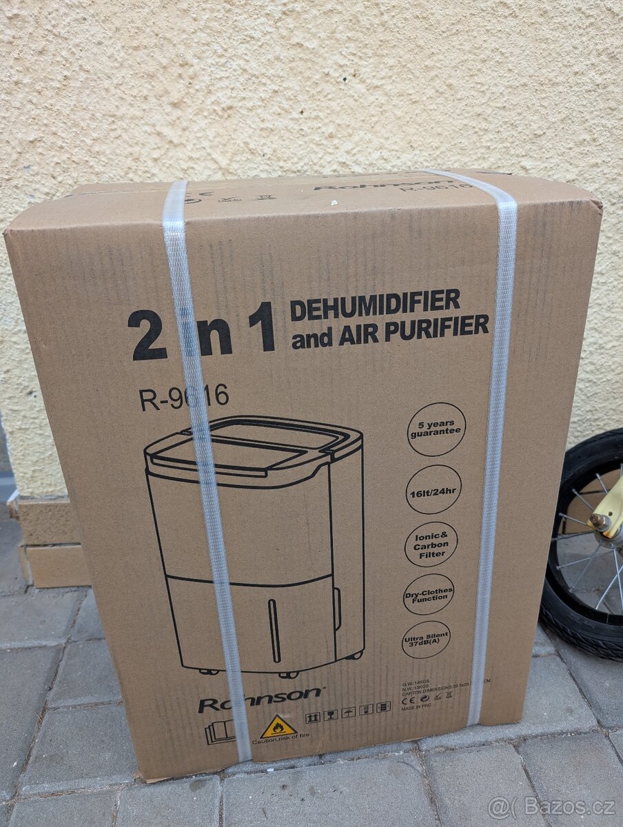 Odvlhčovač Rohnson R-9616 Ionic nový