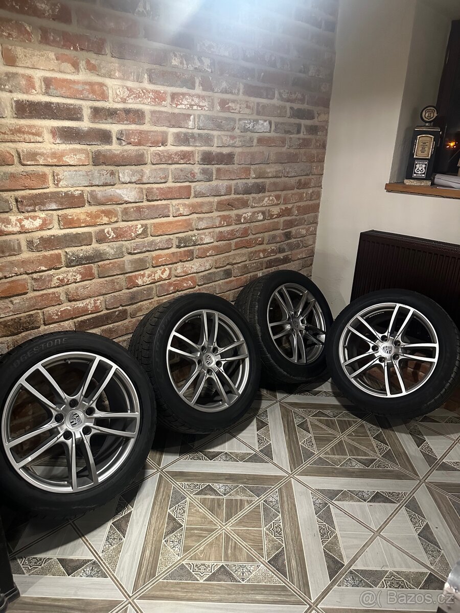 20" Alu kola PORSCHE CAYENNE, 10,5Jx20 ET64 + 9Jx20 ET5