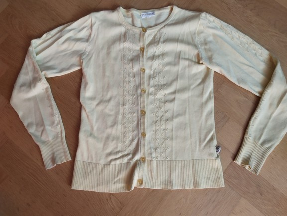 SVĚTLE ŽLUTÝ SVETR POMP de LUX, vel. 146