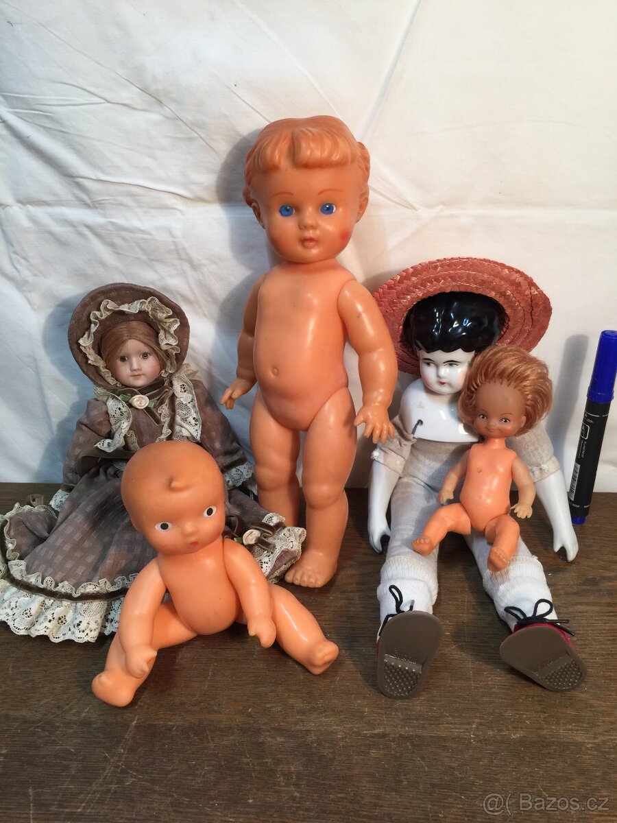 staré - retro panenky