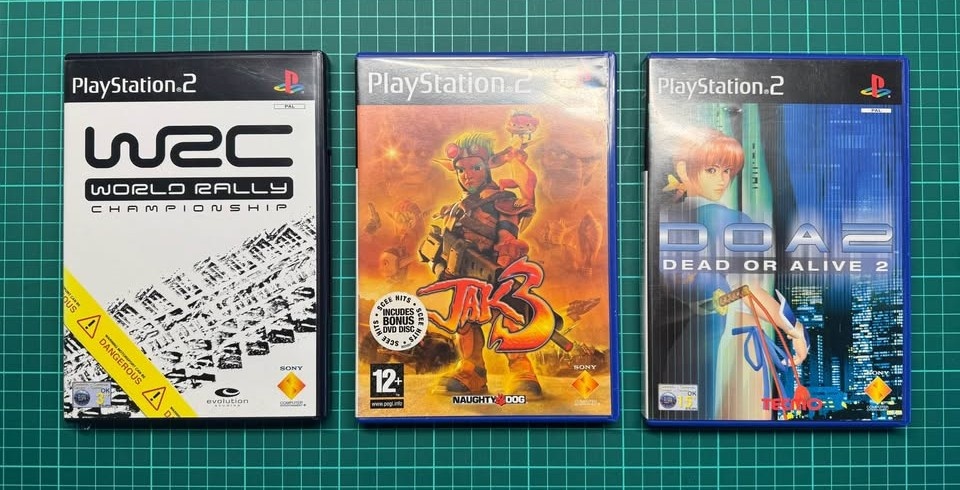Hry na PS2 WRC, Dead or Alive 2, Jak 3