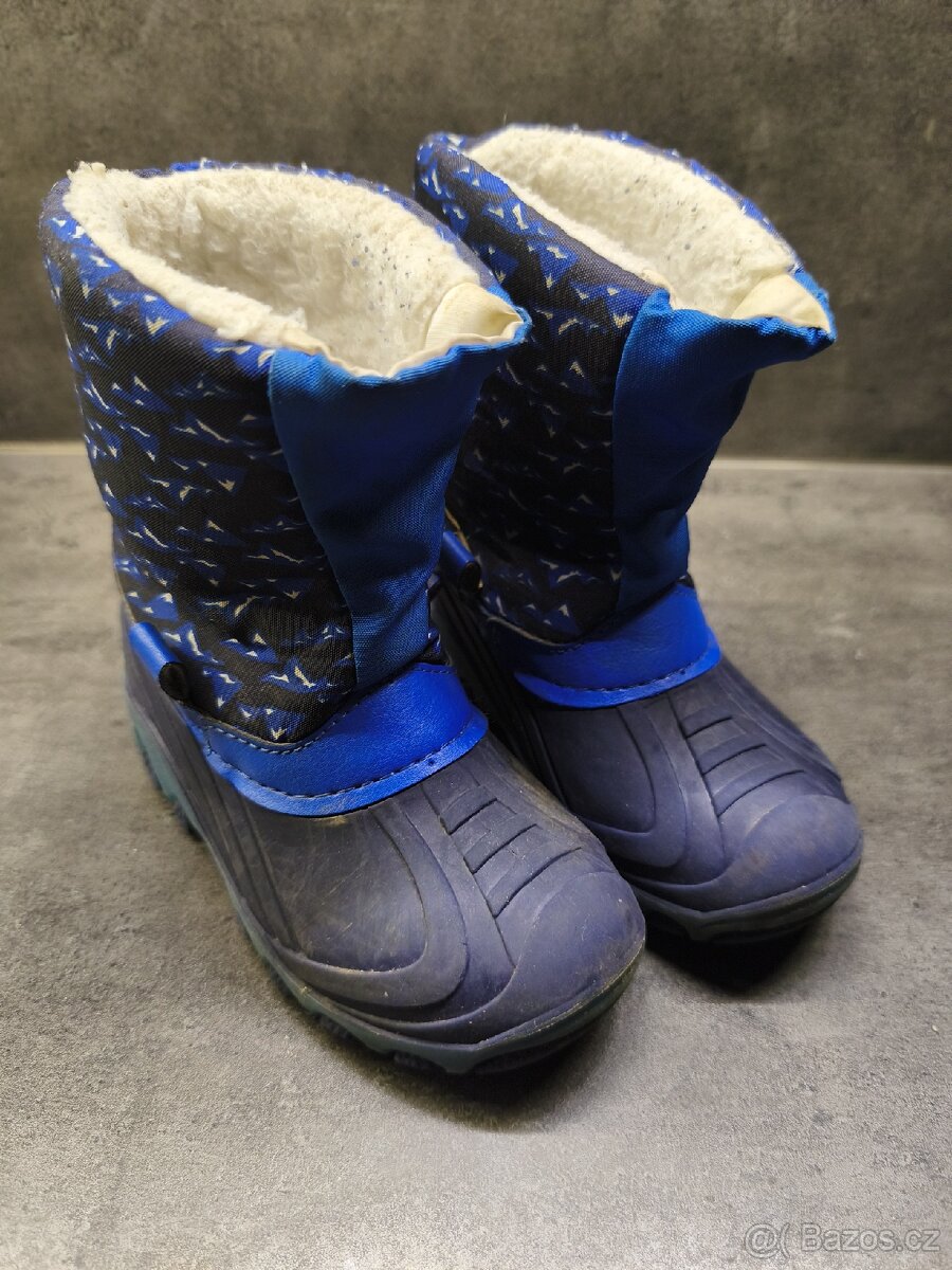Zimní boty, sněhule, velikost 27