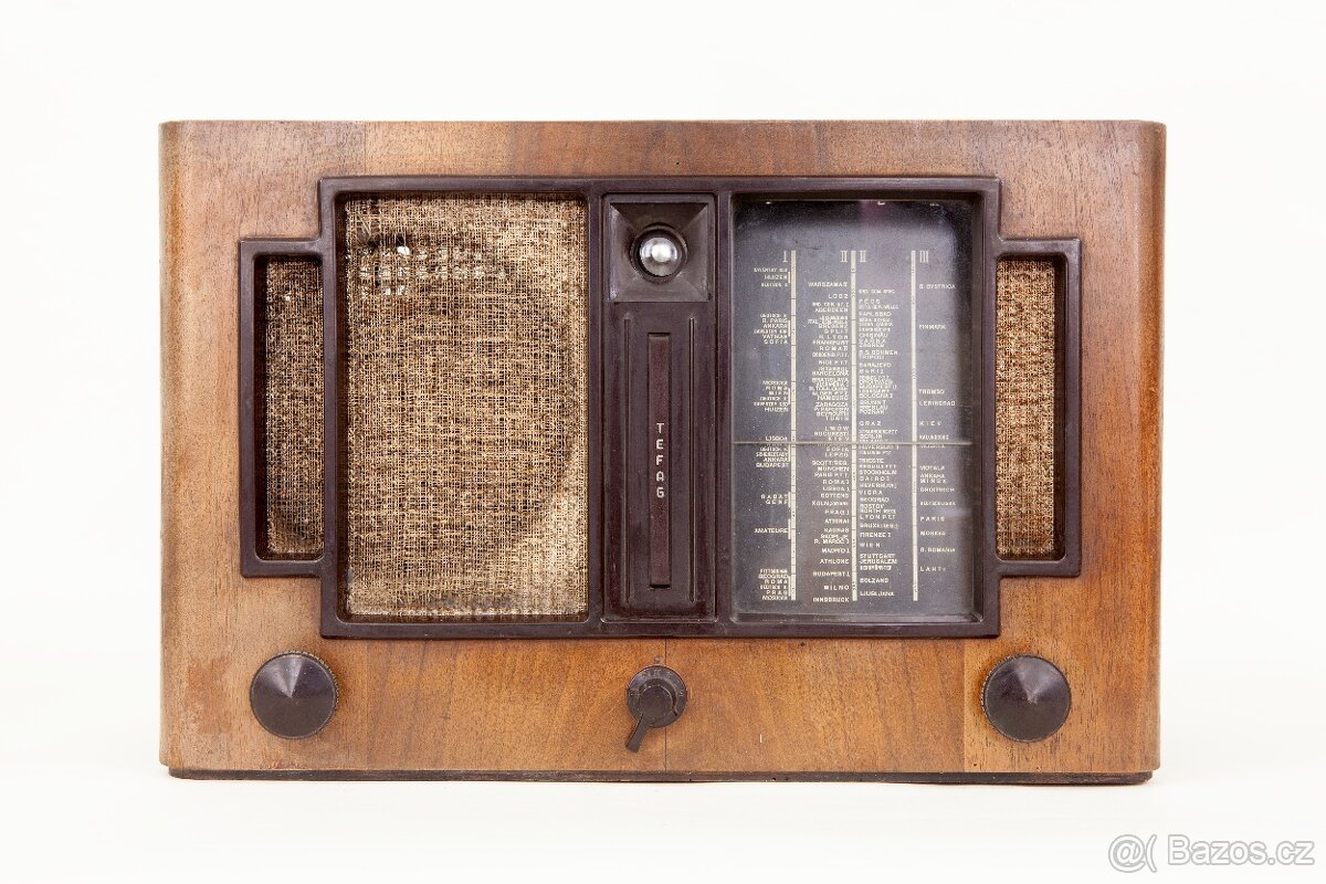Staré rádio Tefag Tefadyn 150W_III