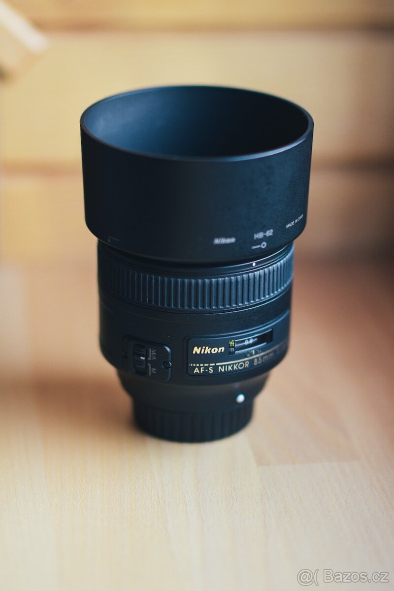 Nikkor 85mm f1.8 G