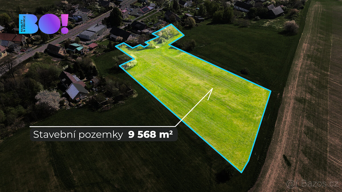 Prodej stavebních pozemků pro bydlení, 9 685 m², Malé Heralt