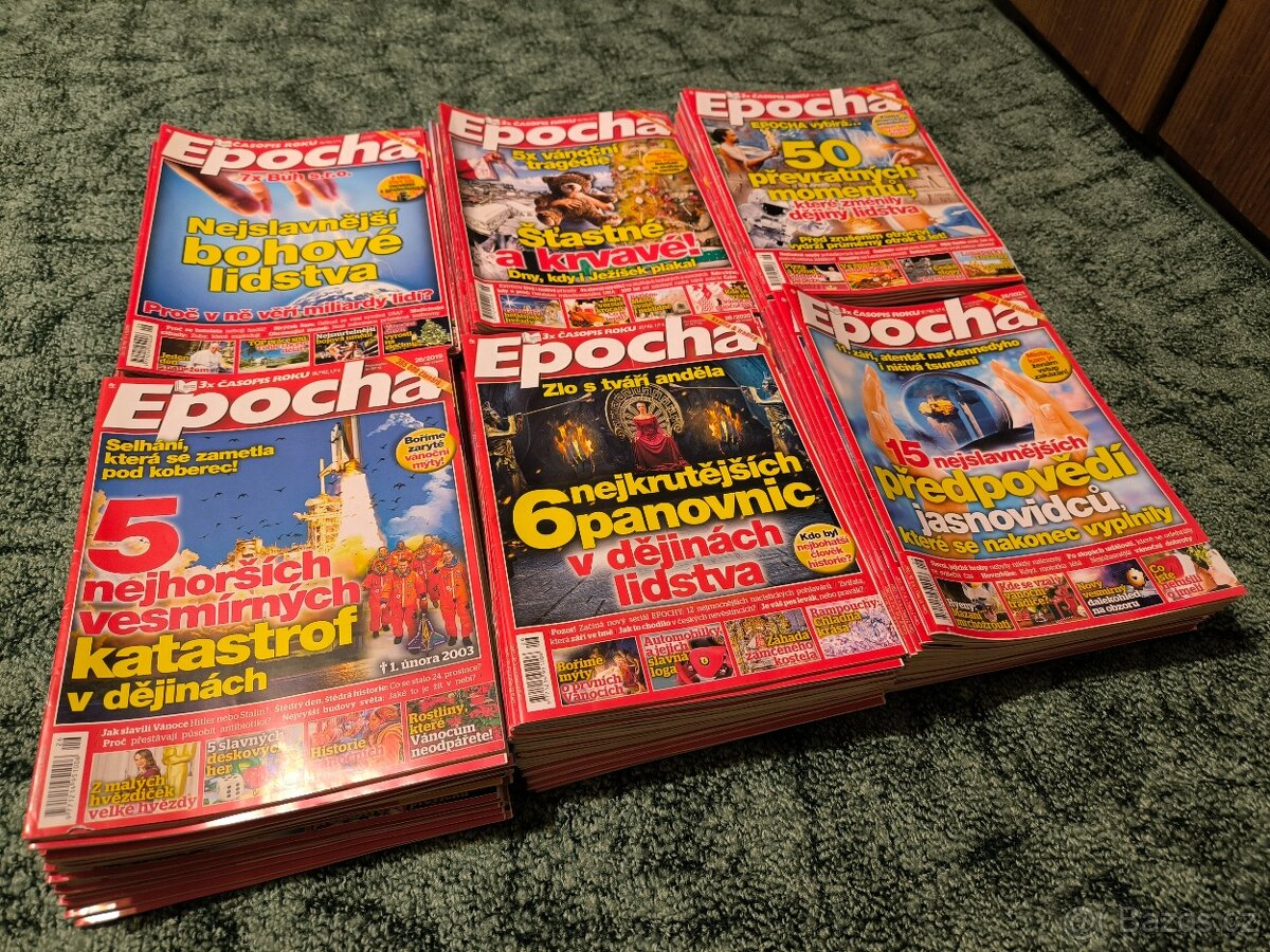 Časopis Epocha ročníky 2016 - 2021