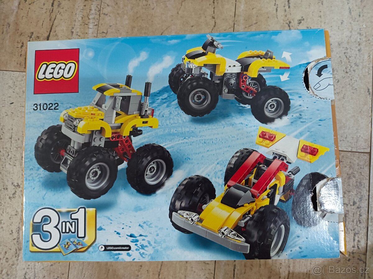 Lego Creator 31022 Turbo čtyřkolka