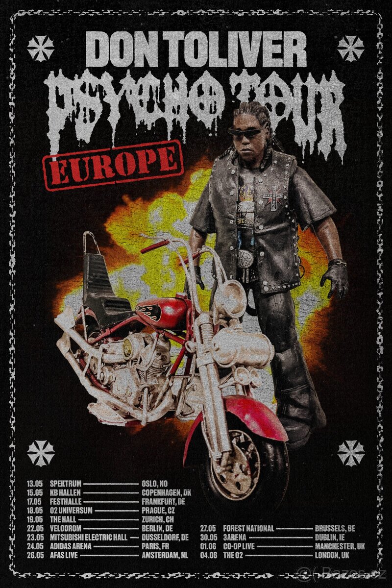 Don Toliver - Psycho tour Praha