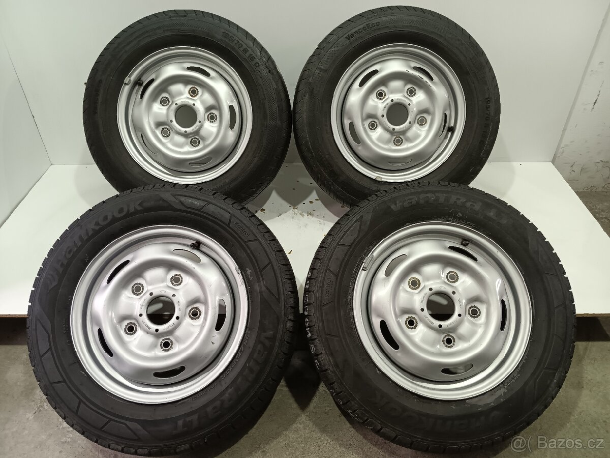 Letní kola Ford Transit 5x160 R15 pneu 195/70/15C