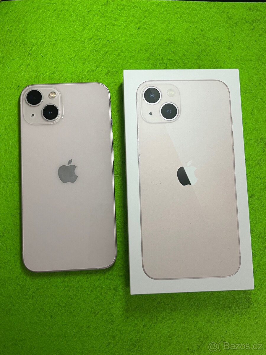 iPhone 13 128gb - 90% baterie, pěkný stav