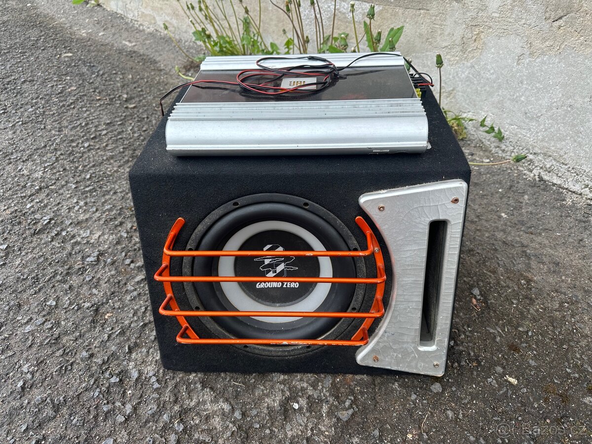 Subwoofer + zesilovac