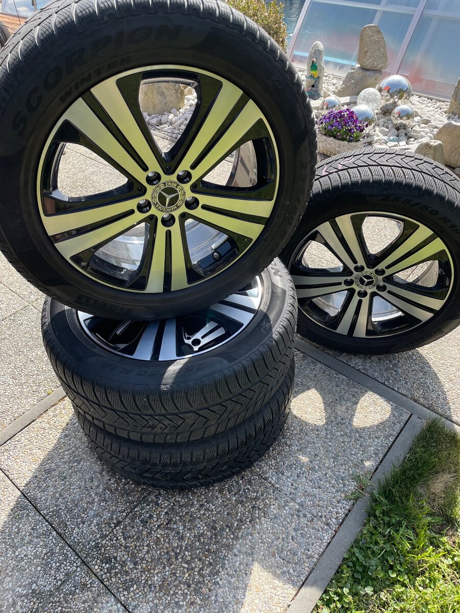Mercedes Gle original Alu kola r19 s pneu