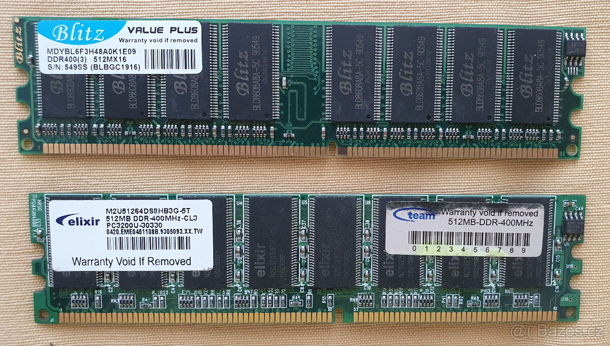 2x RAM MB512