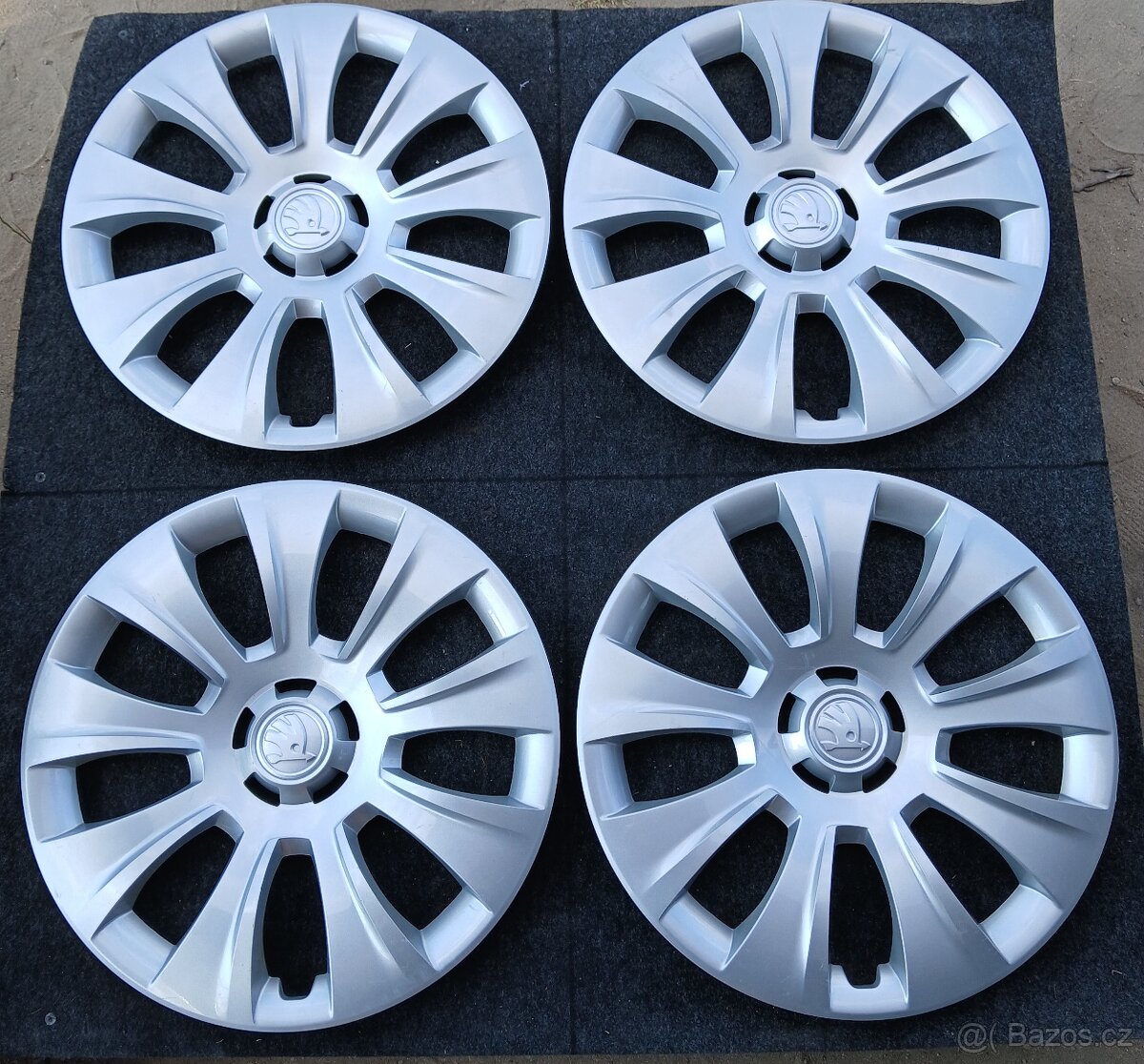 Poklice Škoda 17" 4ks