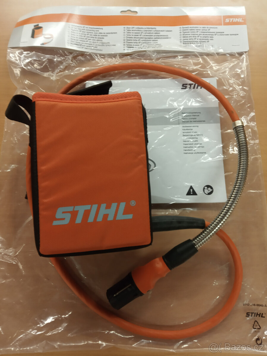 Brašnička na opasek STIHL AP s přípojným vodičem