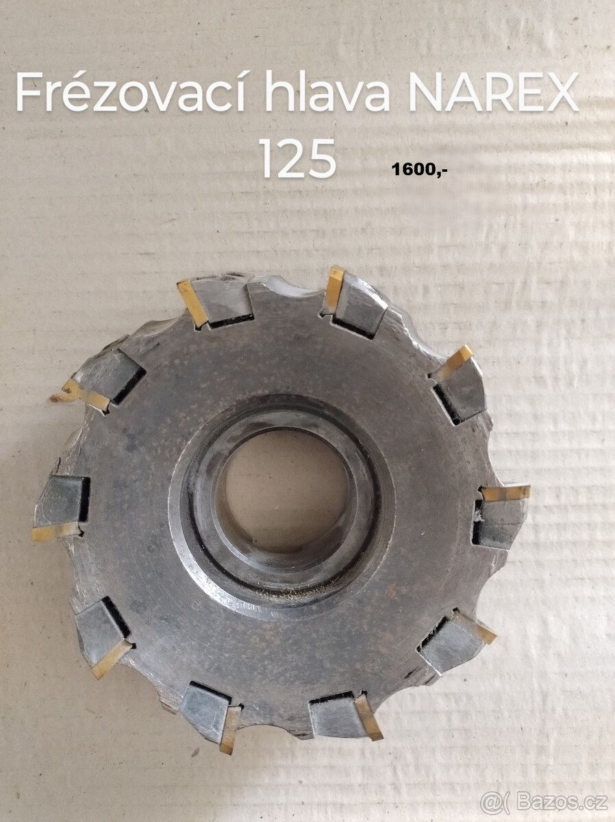 Frézovací hlava NAREX 125