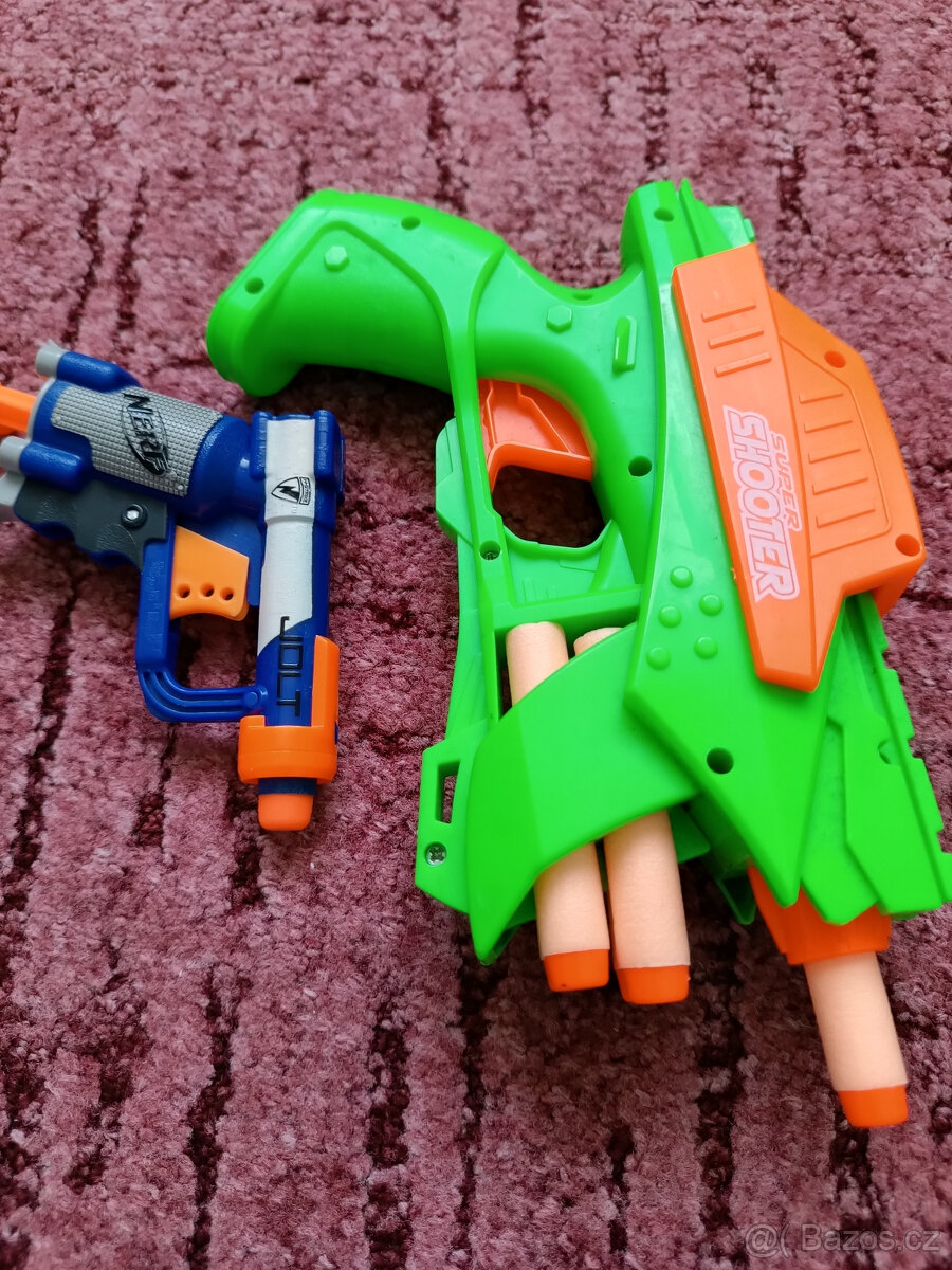Nerf , malé pistolky,