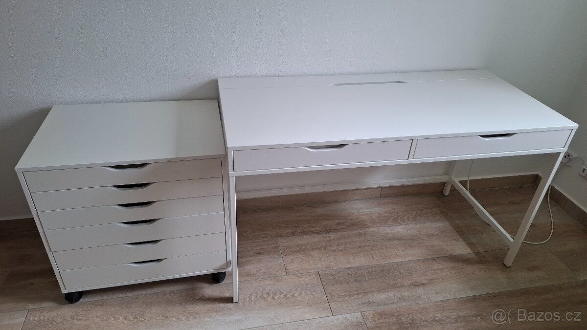 Ikea psací stůl a zásuvkový díl