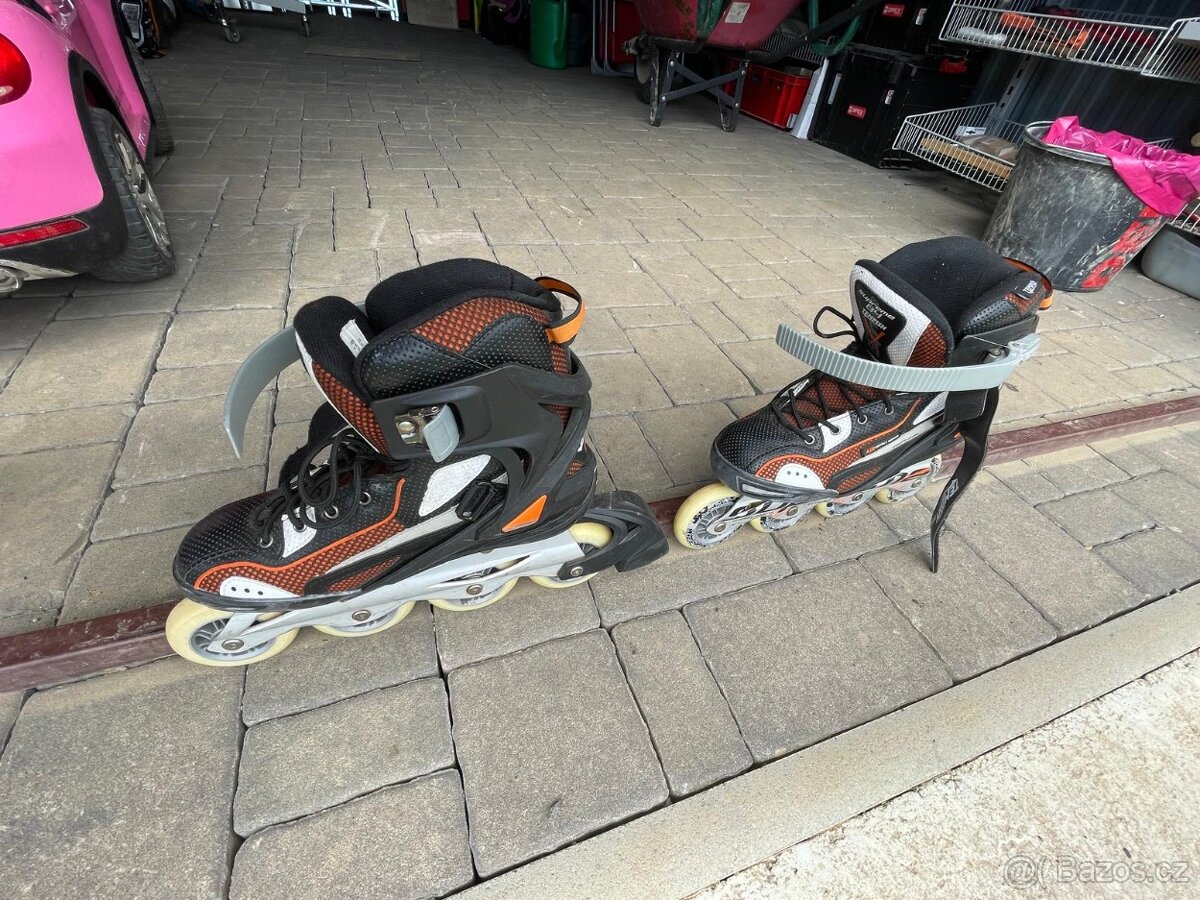 In-line, inline brusle TEMPISH SUPREME vel. 40 téměř nepouž.