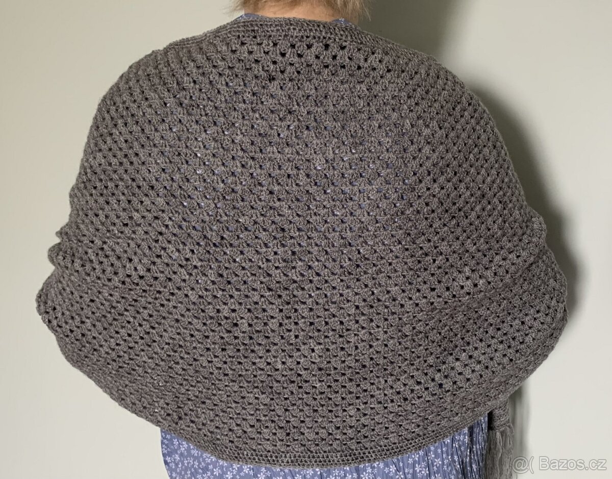 Háčkované plédy - doprava zdarma