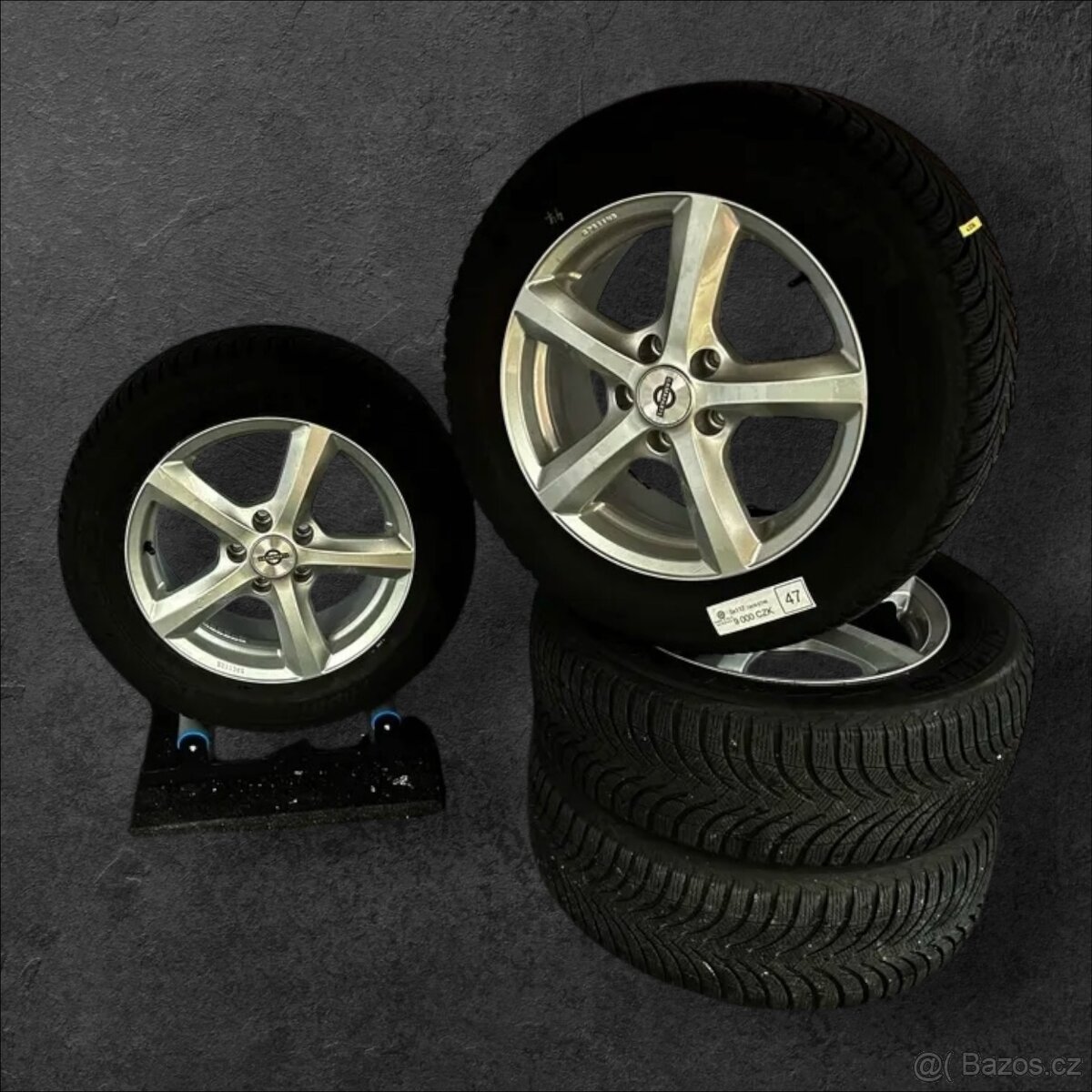 Alu kola Gamaparts 5x112 + zimní 225/55r16