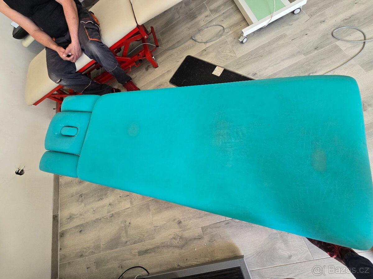 Elektrické Masážní lehátko AKCE PROFI modré