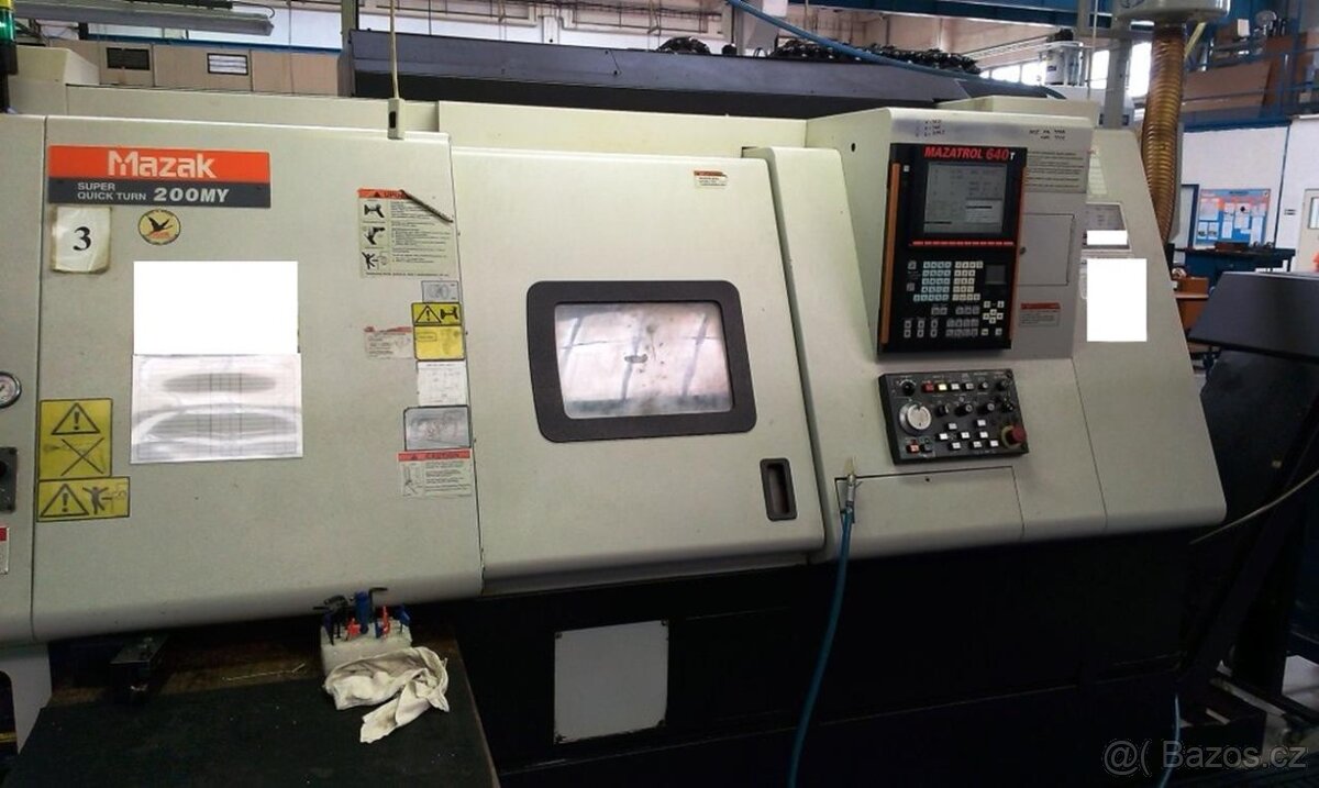 CNC soustruh MAZAK SQT 200 MY