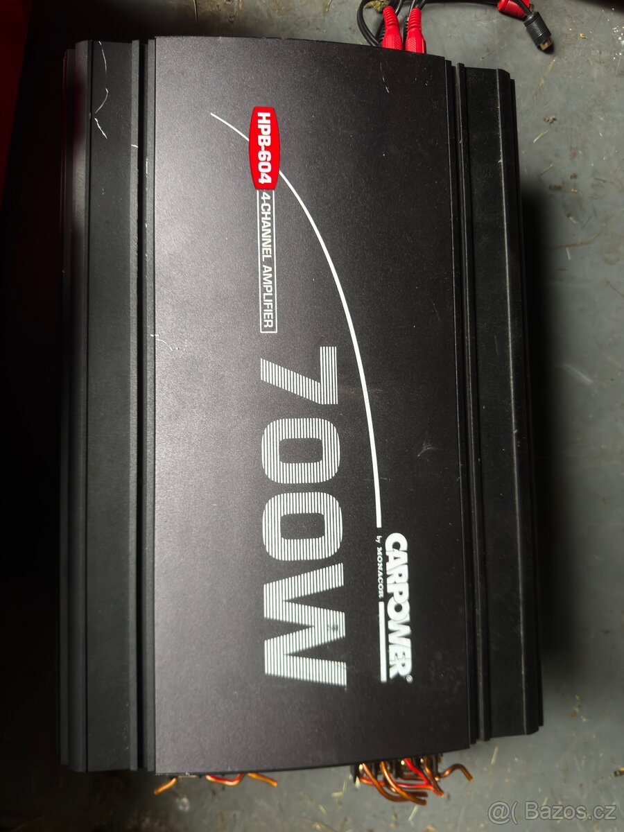 Carpower zesilovač 700w a 500w