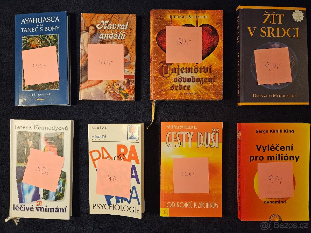 Knihy osobní růst, zdraví, léčitelství, intuice