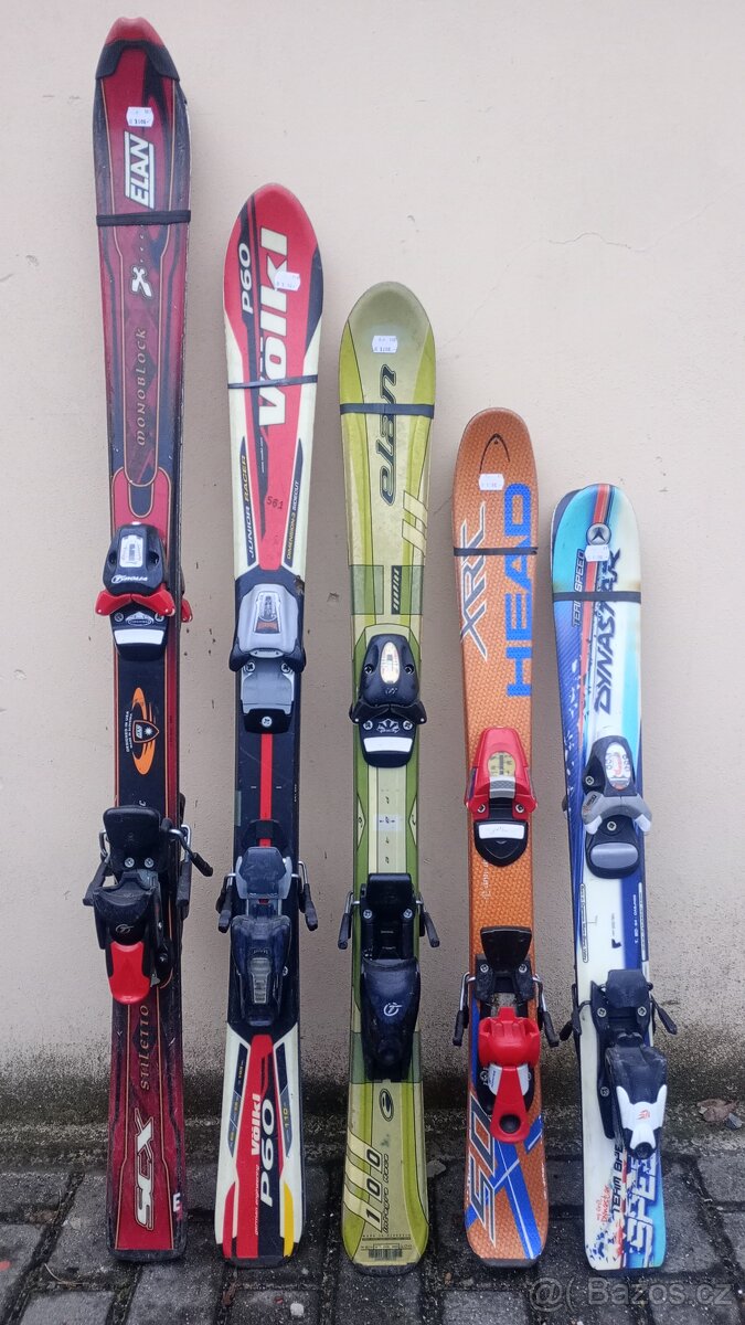 Dětské lyže 800,-Kč