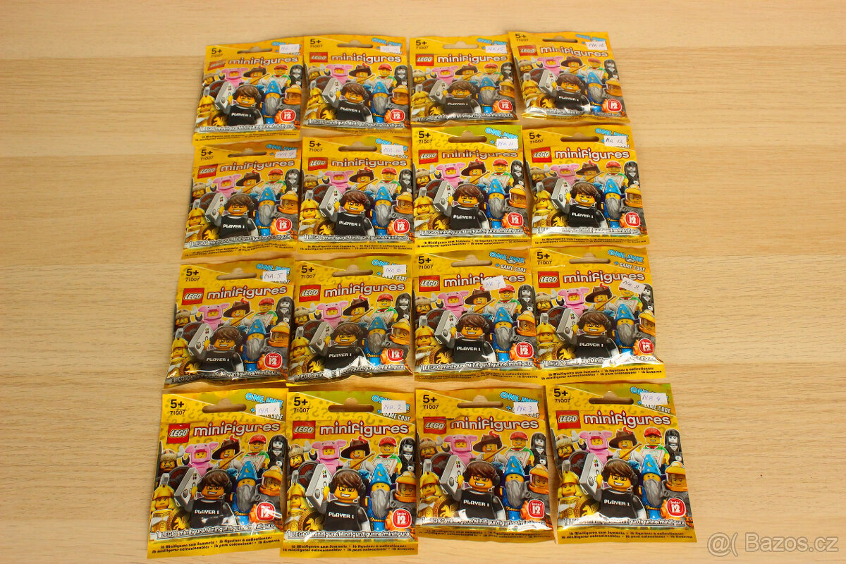 LEGO 71007 sběratelské minifigurky - kompletní 12. série