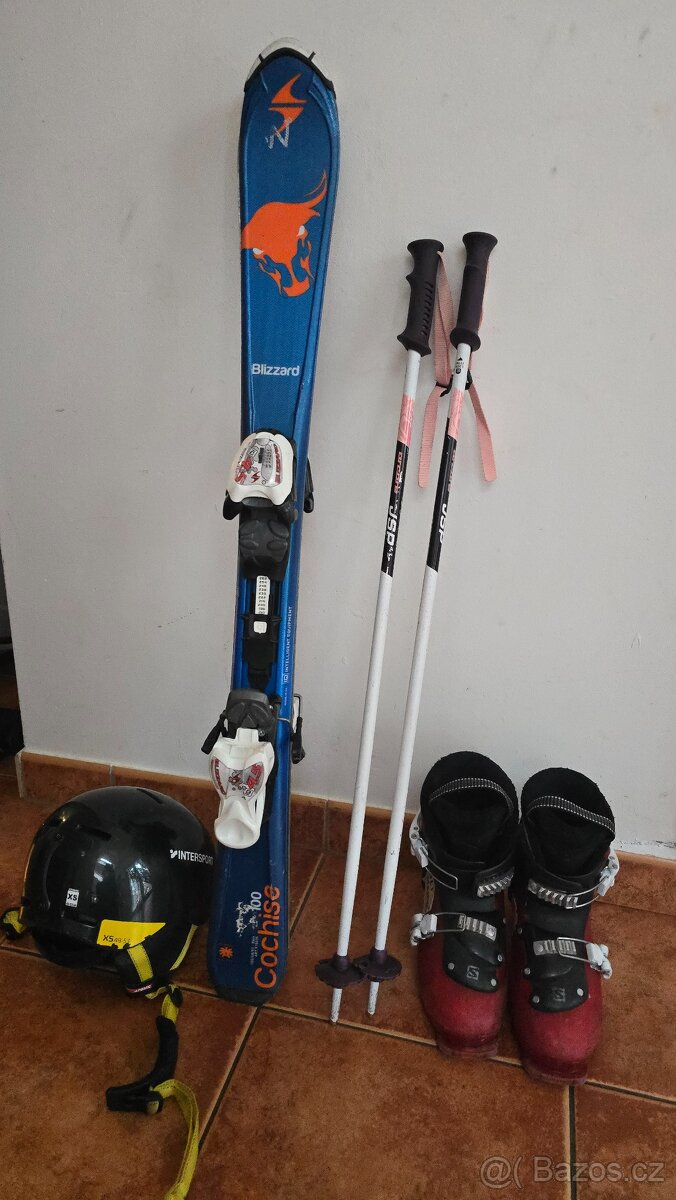 Cely detsky set pro lyzovani