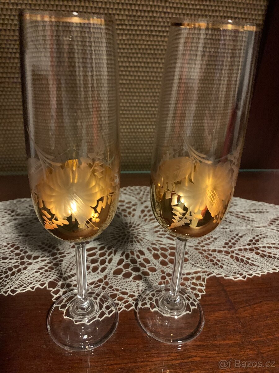 Skleničky na šampus