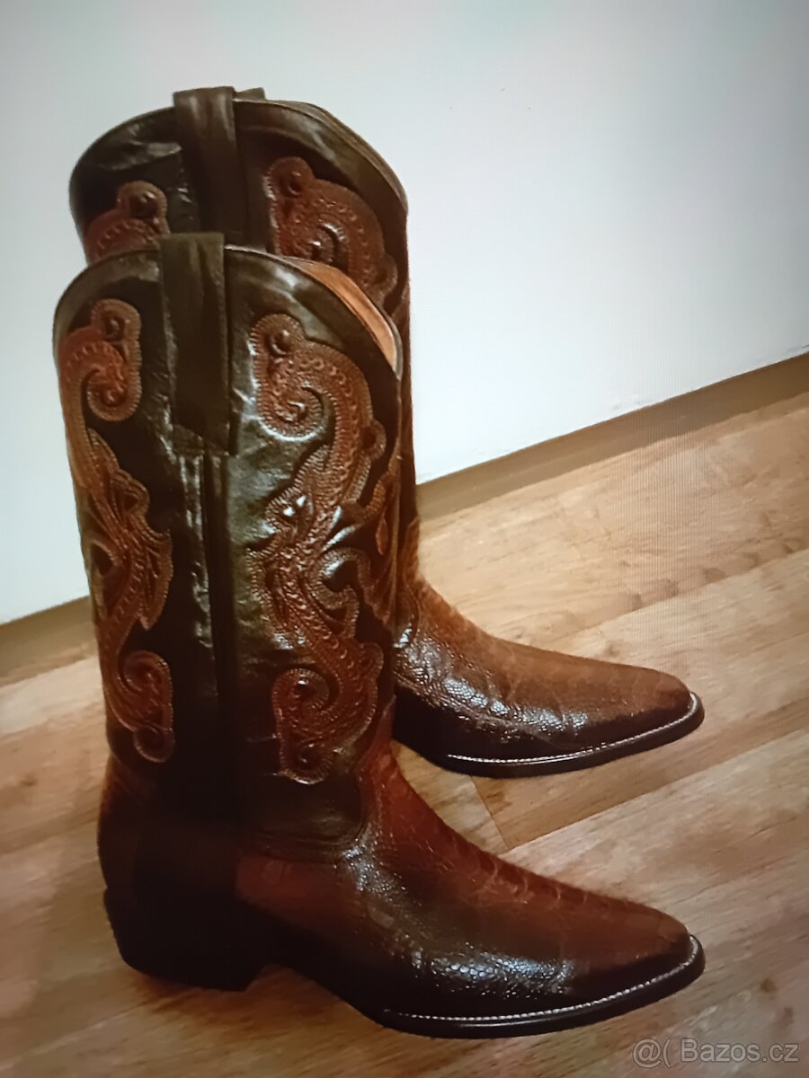 Kožené boty z Mexika