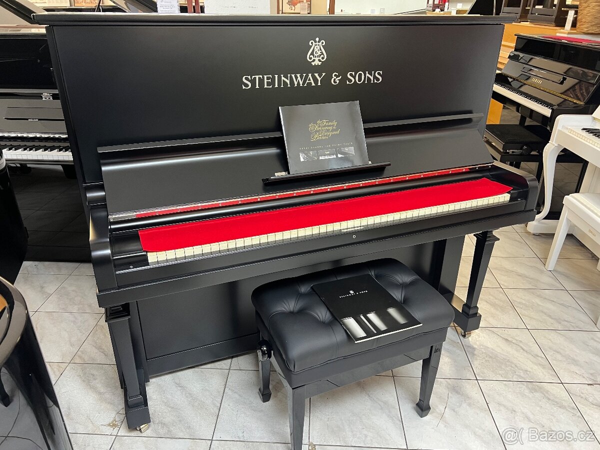 STEINWAY & SONS se zárukou, doprava zdarma. PRODÁNO.